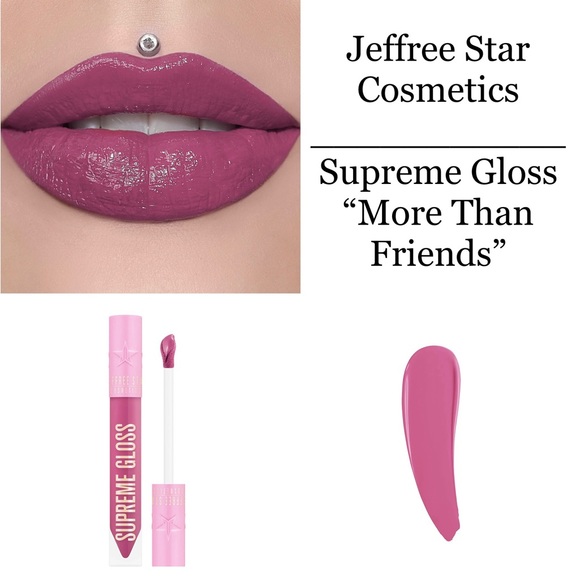 Jeffree Star Makeup Jeffree Star Cosmetics Supreme Gloss More Than Friends Poshmark